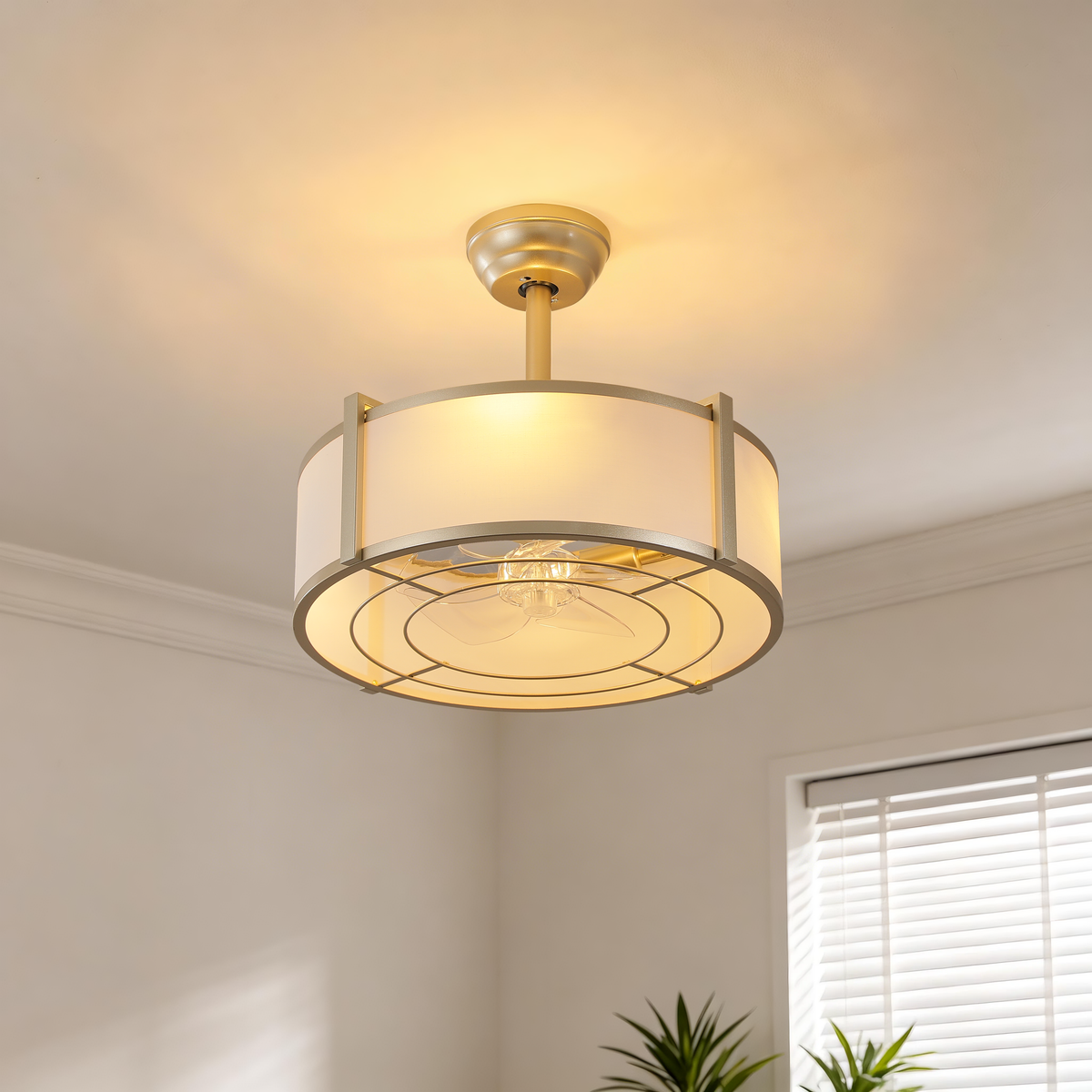 Caged Ceiling Fans