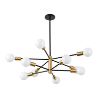 Modern Sputnik Chandelier – 5/6/8/10/12-Light, Adjustable Height