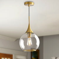 Gold  Transparent Glass