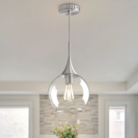 Silver Transparent Glass