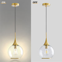 Gold  Transparent Glass