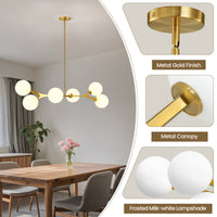 Gold 6-Light