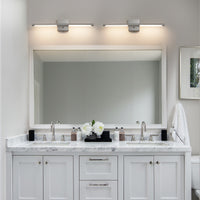 Modern 360° Rotatable LED Vanity Light with 5-CCT – 24/32 Inch