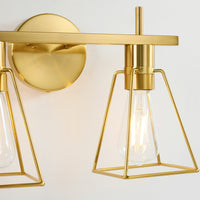 Industrial Farmhouse Metal Cage Bathroom Vanity Light – 2/3/4-Light