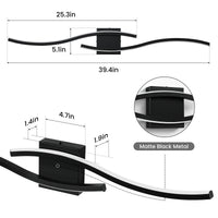 Black 39in