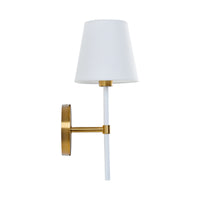 Modern Linen Shade Wall Sconce Set of 2