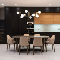 Modern Sputnik Chandelier – 5/6/8/10/12-Light, Adjustable Height