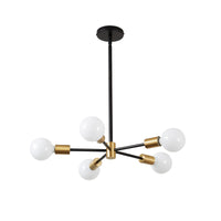Modern Sputnik Chandelier – 5/6/8/10/12-Light, Adjustable Height