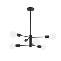 Modern Sputnik Chandelier – 5/6/8/10/12-Light, Adjustable Height