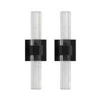 Modern Bubble Crystal 2-Light LED Wall Sconce