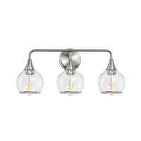 Nickel Finish 3-Light