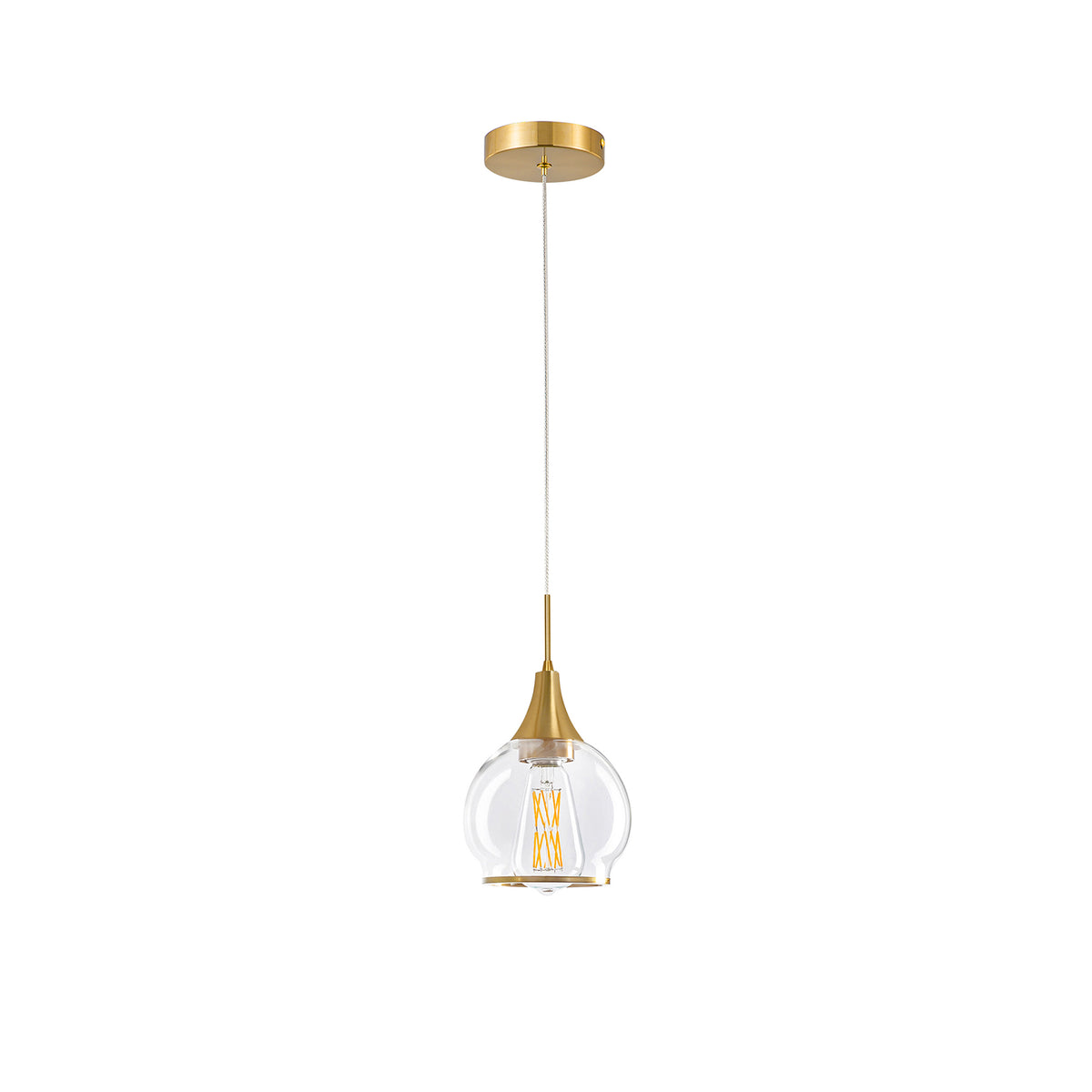 Modern Glass Pendant Light