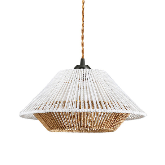 Plug-in Rattan Pendant Light