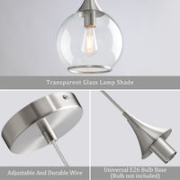 Silver Transparent Glass